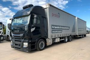 Iveco STRALIS 480 G.V. CENTINATO + RIM. BIGA WEKA