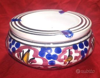 Arredo Etnico Posacenere Ceramica Antiodore Tunisi