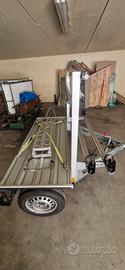 rimorchio portamoto e 2 e-bike