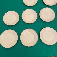 12 piatti Richard Ginori con bordo oro