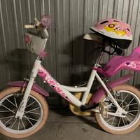 Bici bimbina rosa Dino Bikes