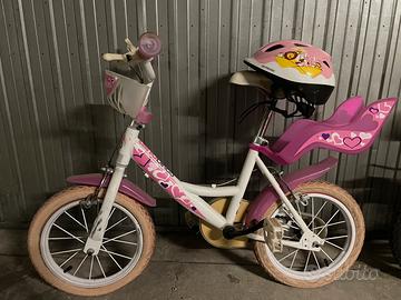 Bici bimbina rosa Dino Bikes