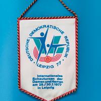 Gagliardetto 1977 Germania Est DDR ginnastica