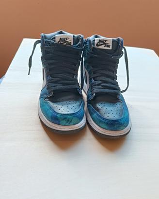 Nike air Jordan 1 tie dye