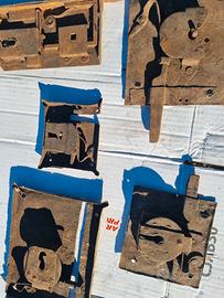 N. 5 VECCHIE SERRATURA 