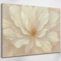 Stampa su tela 90x60 - Quadro "Petali di seta"