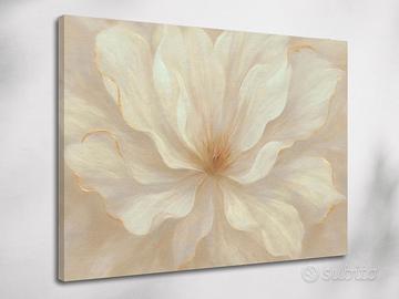 Stampa su tela 90x60 - Quadro "Petali di seta"