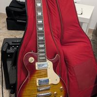 chitarra elettrica + amplificatore + custodia