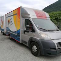 Ducato 180 allestito a gelateria mobile