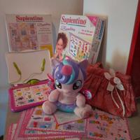 Lotto giochi bambina sapientino my little pony ecc