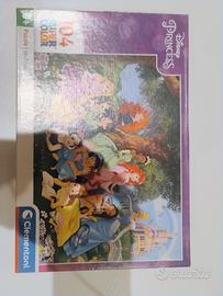 Puzzle Disney Principess 104 pz Clementoni 
