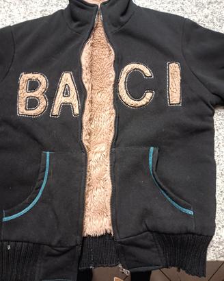 Giacca Baci e Abbracci nera