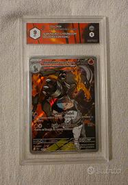 Houndoom carta pokemon gradata
