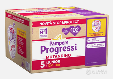 Pampers progressi mutandino 5