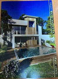 Vendita villa con piscina su progetto