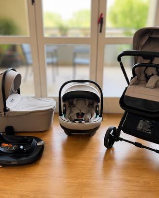 Trio Foppapedretti TIC-TOC completo + base ISOFIX