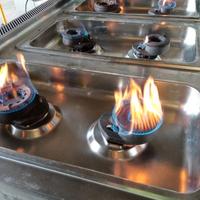Cucine gas 4 e 6 fuochi