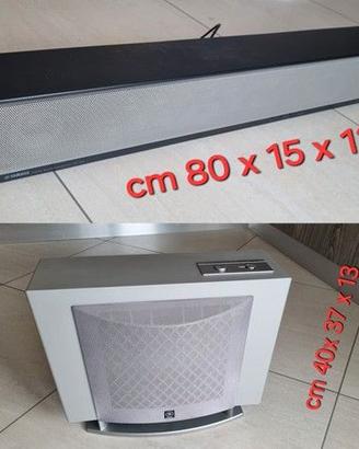 YAMAHA SOUNDBAR e SUBVOOFER