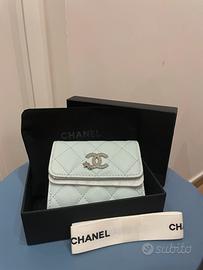 Portafoglio Chanel Small Flap Wallet in Pelle
