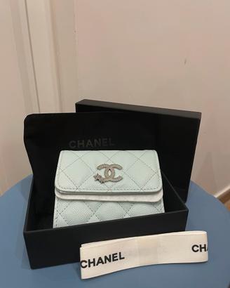 Portafoglio Chanel Small Flap Wallet in Pelle