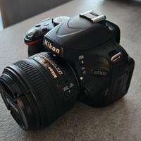Nikon D5100 + 18-55VR + 50mm f 1.8 + radiocomando