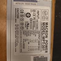 Alimentatore PC fisso 300W + Ventola 80mm 1.20W