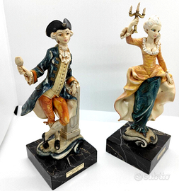 Coppia di statuette
