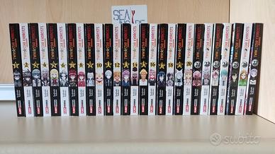 1a edizione vol 1 - 27 manga Twin star exorcists