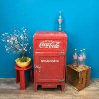 FRIGO COCA COLA GHIACCIAIA IN LEGNO ANNI 50/60
