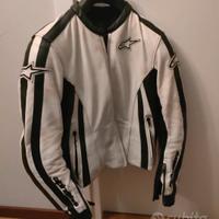 tuta in pelle divisibile alpine star star