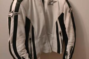 tuta in pelle divisibile alpine star star