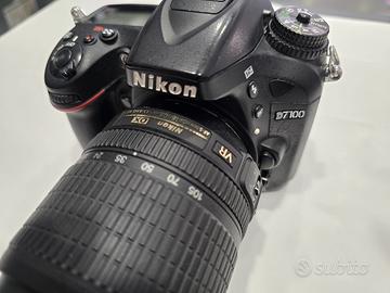 NIKON 7100 + OBIETTIVO ORIGINALE AF-S DX 18-10