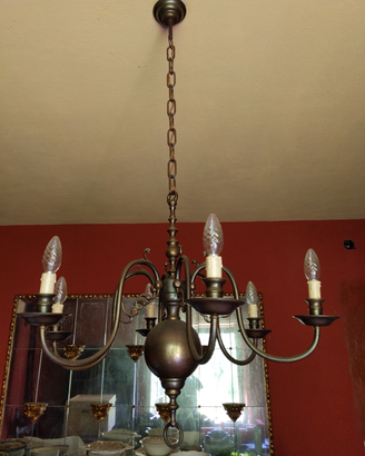 Lampadario stile olandese