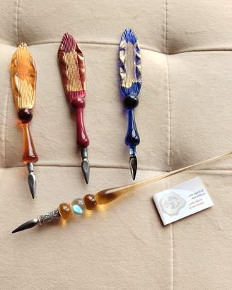 Pennini in vetro di murano 