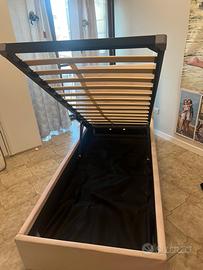 Letto singolo cameretta contenitore 2 letti