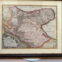 Quadro d’Epoca - Mappa di Capitanata 1714