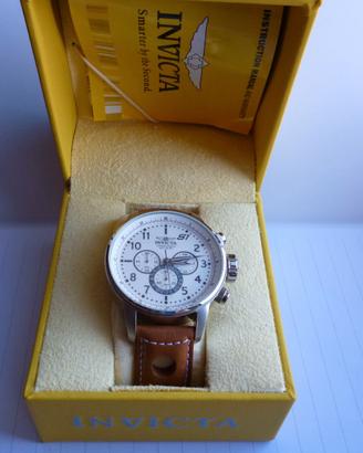 cronografo invicta modello rally