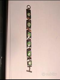Bracciale Rame e smalto