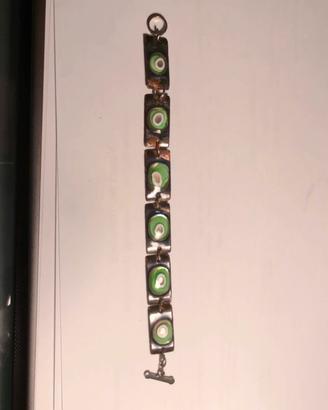 Bracciale Rame e smalto