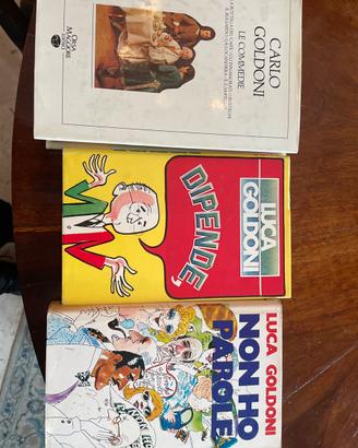 3 Libri Carlo Goldoni