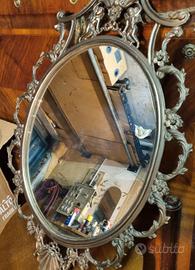 Specchio rococò italiano inizio XX secolo