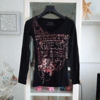 Maglia donna Guess nera taglia xs