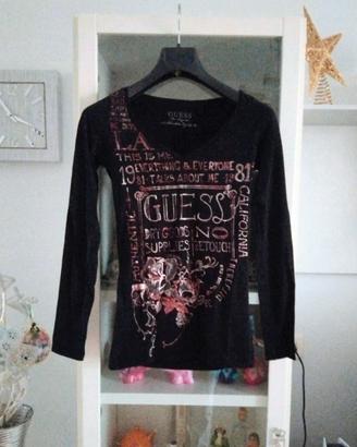 Maglia donna Guess nera taglia xs