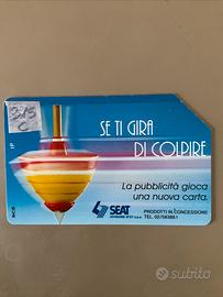 Scheda Telefonica Rara 315c.