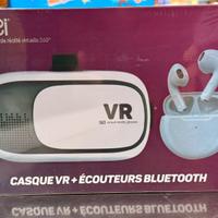 CASCO VR 360° + CUFFIE BLUETOOTH