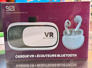 CASCO VR 360° + CUFFIE BLUETOOTH