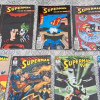 Superman Nuova serie play press numeri 1-5, 7,9,10