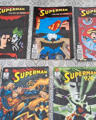 Superman Nuova serie play press numeri 1-5, 7,9,10