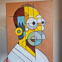 Homer Simpson popart