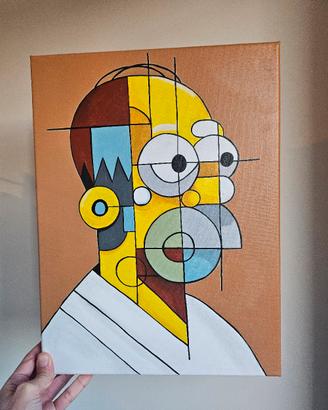 Homer Simpson popart